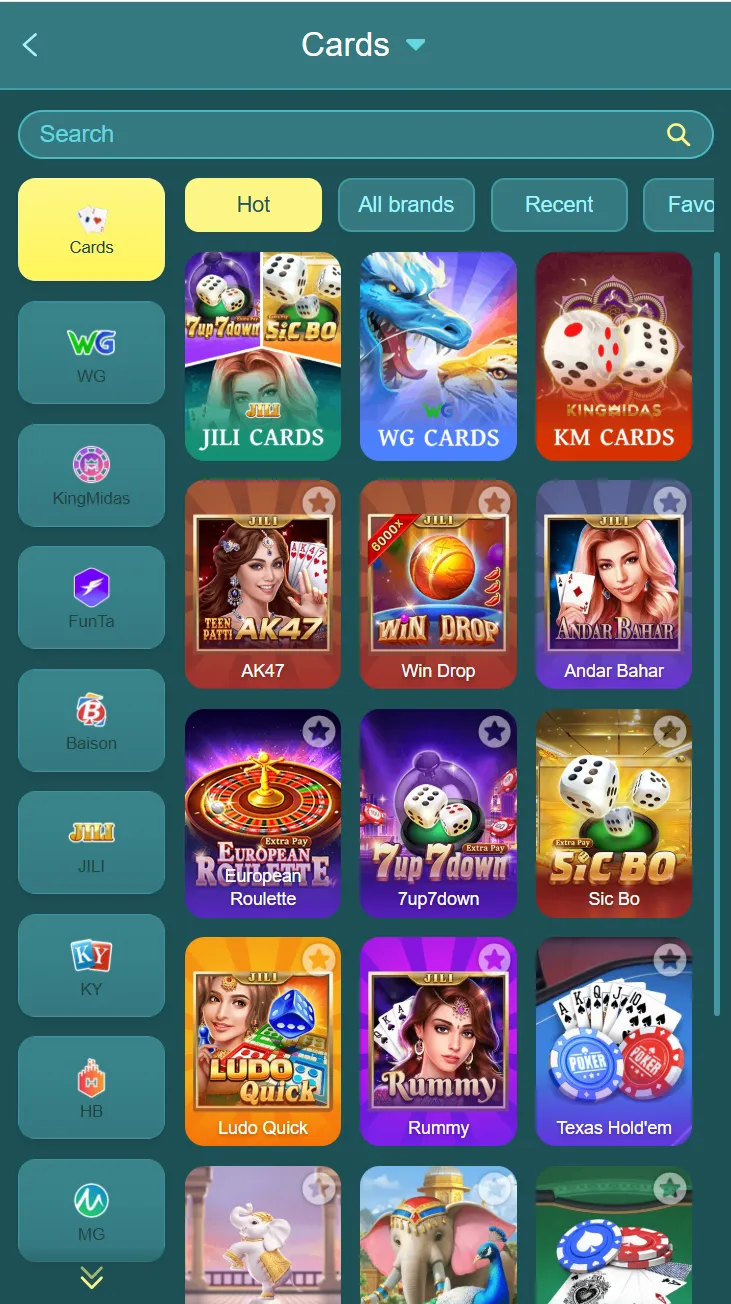 Teen Patti on HA777
